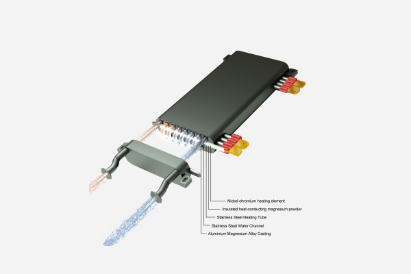 electronic function of the JNOD electric water heating solution 01