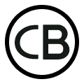 a logo of CB 01