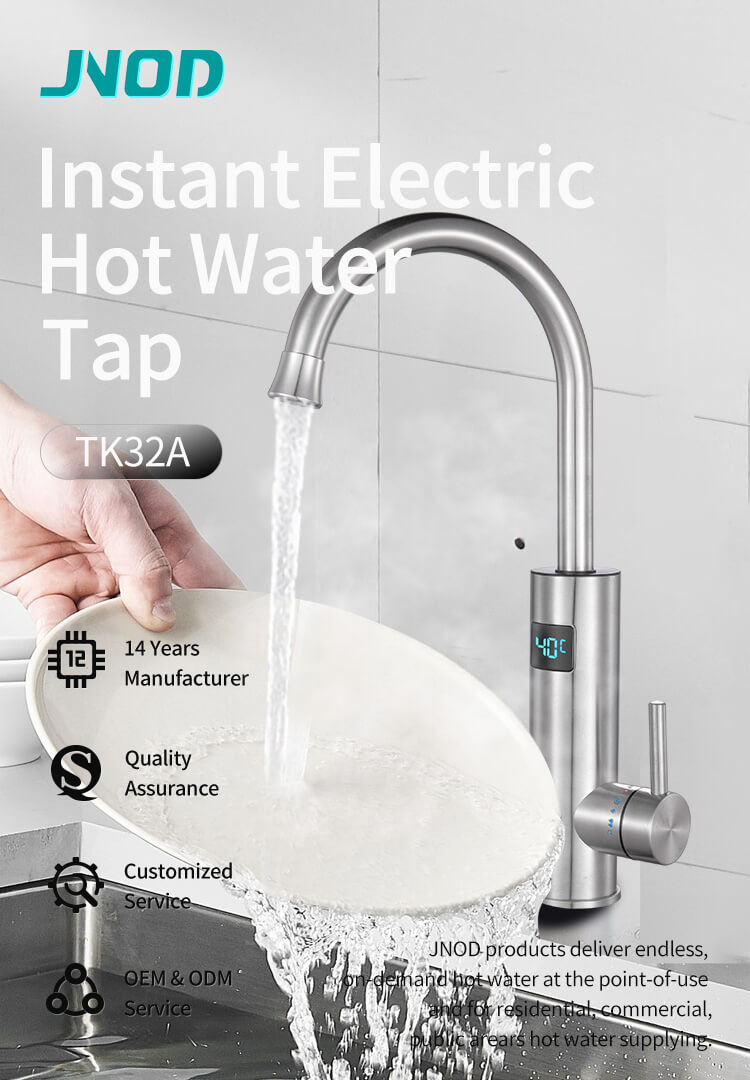 qualities of the JNOD electric water heating tap 01