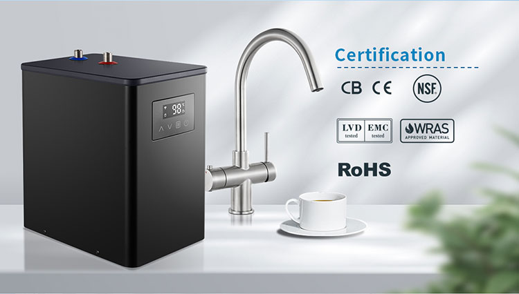 JNOD's electric water heating tap certifications 01