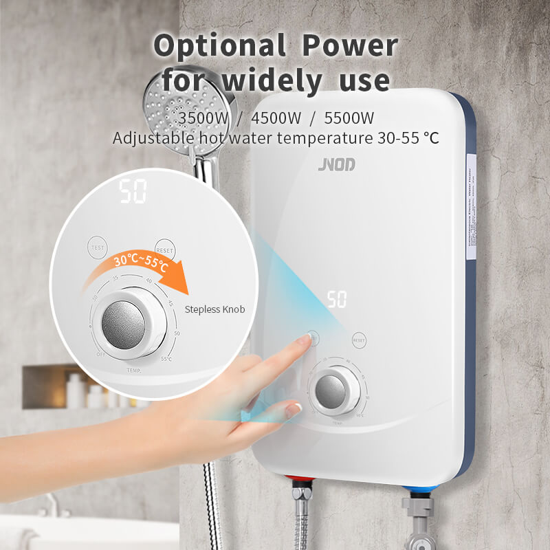 touch control for  a JNOD residential electrical heating solutions with smart functions 01