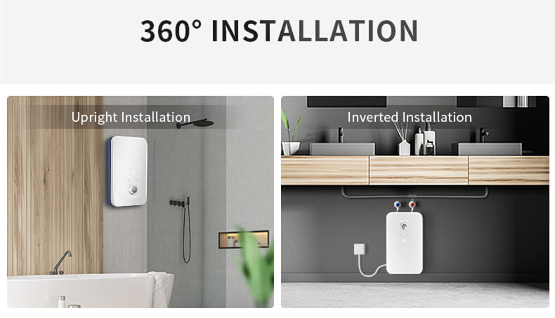 flexible installation options for  a JNOD residential electrical heating solutions with smart functions 01