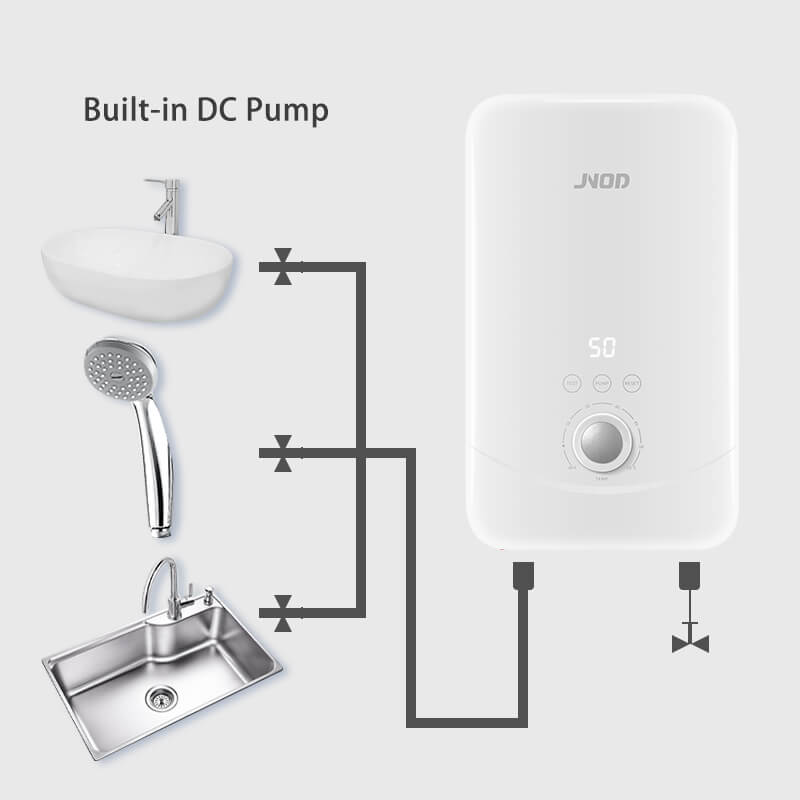 multiple output of a JNOD residential electrical heating solutions with smart functions 01