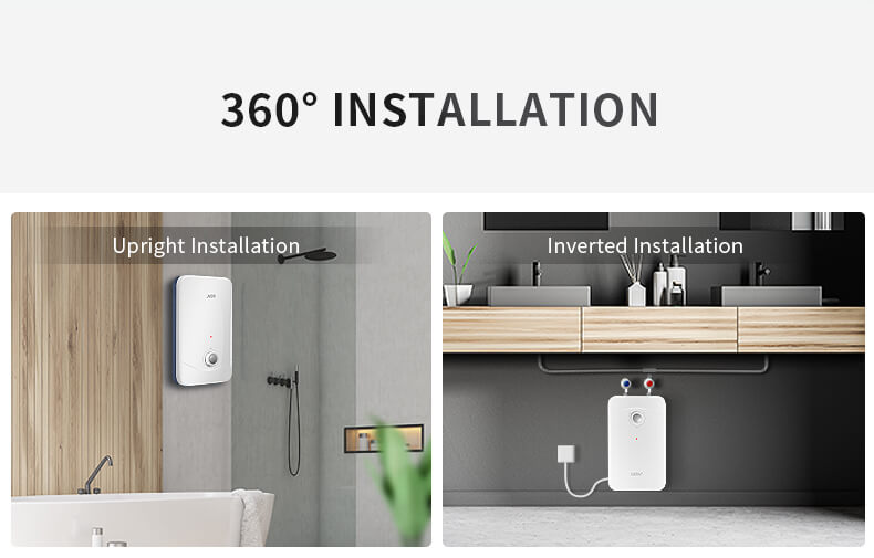 installation options for  a JNOD residential electrical heating solutions with smart functions 02