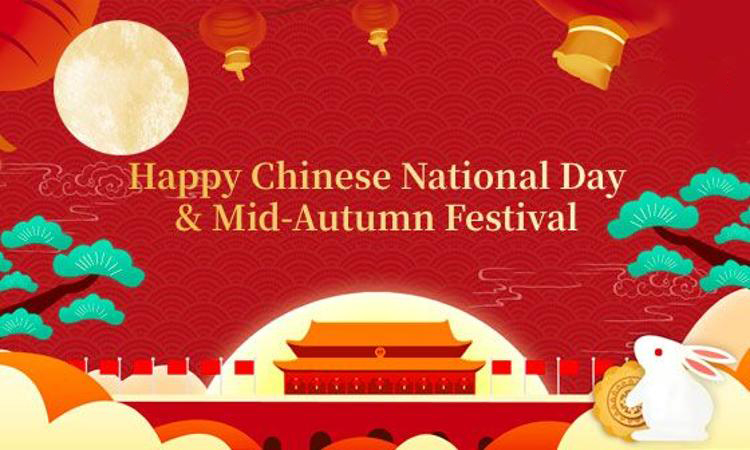 mid autumn & national day