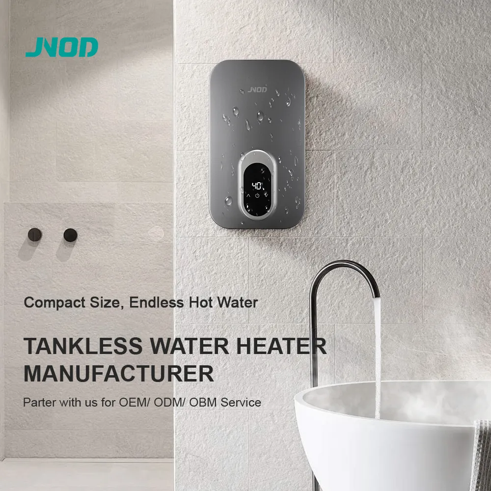 JNOD instant electric water heater scalable hot water system for real estate developers