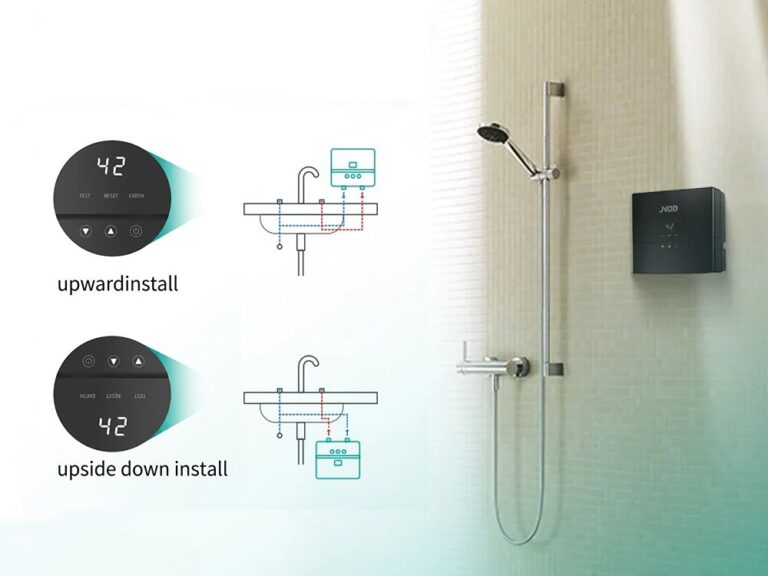 Can an Under Sink Water Heater Have a Reversible Display