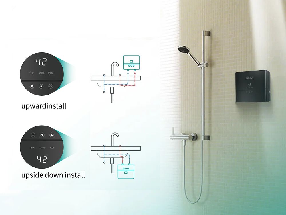 Can an Under Sink Water Heater Have a Reversible Display
